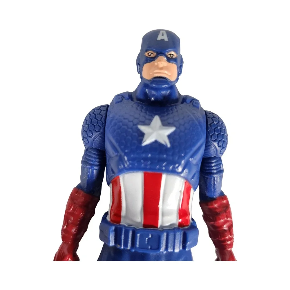 Marvel Avengers Captain America 6 Inch Action Figure Blue Red White Steve Rogers